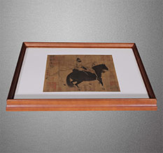 宁德市书画装裱配框服务案例